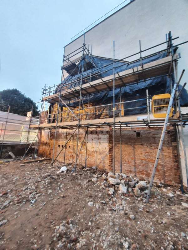 scaffolding hire London home addition